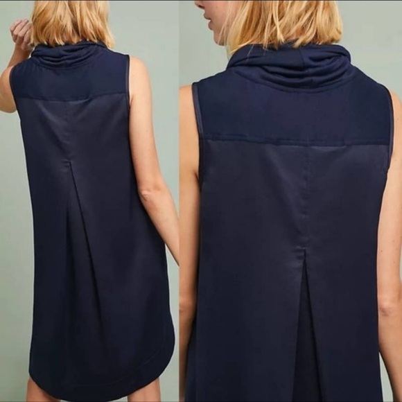 Anthropologie Saturday Sunday Carly Cowl Neck Dress - Picture 9 of 13